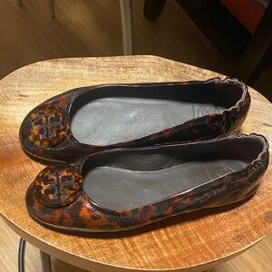 Tory Burch Tortoise Shell Flats